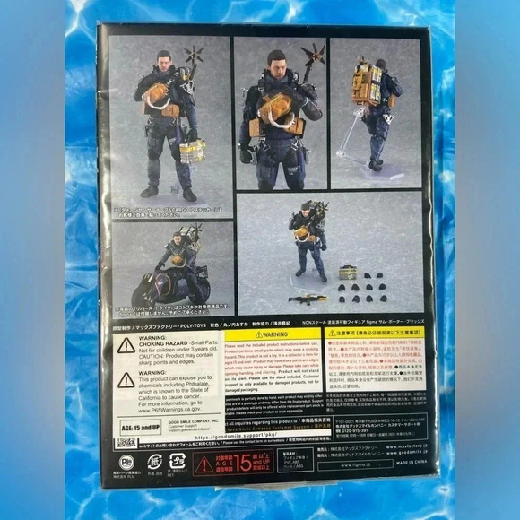 Death Stranding figma No.516 Sam Porter Bridges - Brand New,  Sealed - - Picture 5 of 9